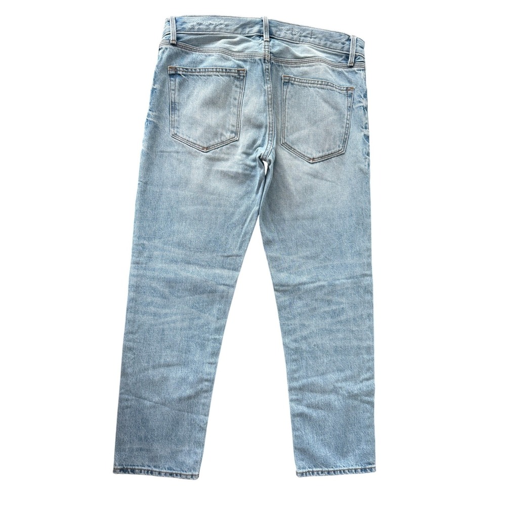 Gap 1969 Sexy Boyfriend Jeans Light Wash Blue Denim 26r Relaxed Fit Mid Rise - Picture 2 of 8